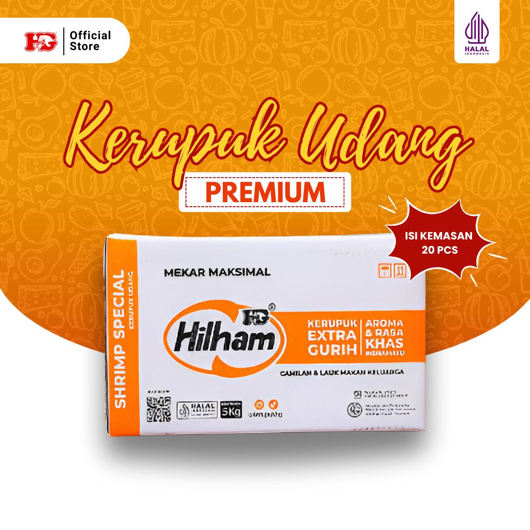 Paket reseller kerupuk udang premium